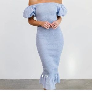 Baltic Born Alana Midi Dress (BUMP FRIENDLY)